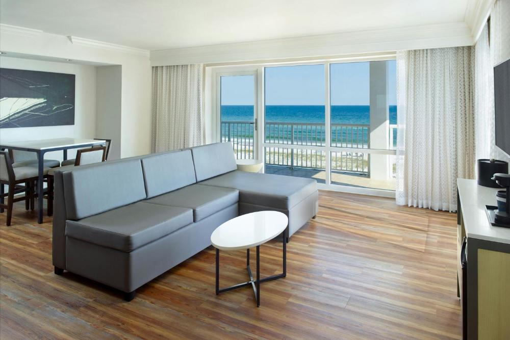 3 Bedroom Suite, Direct Gulf View view, Gulf front, Balcony interior
